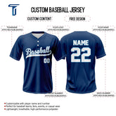 ST Patrick's Blue Custom Softball Jersey